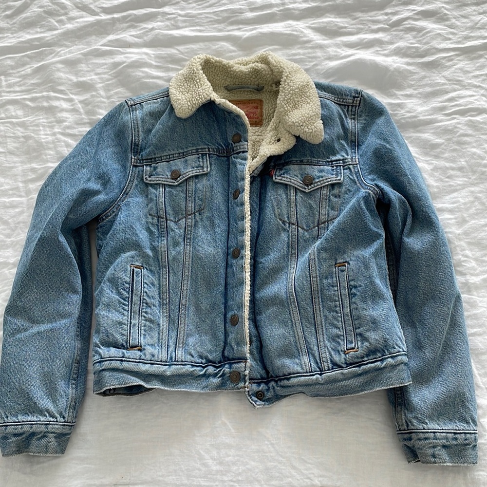 Levis sherpa jacket